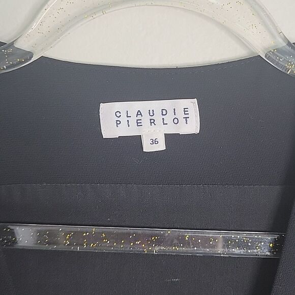 Claudie Pierlot Black Sleeveless Size 36FR/4US - Picture 6 of 10